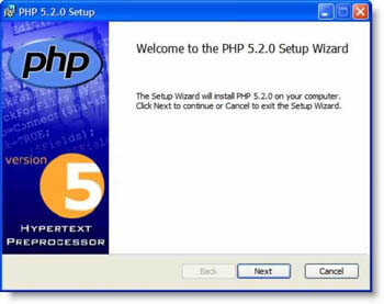 install PHP