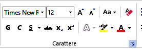 carattere