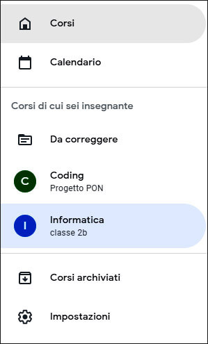 il-menu-principale