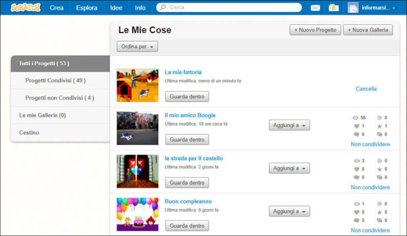 le-mie-cose-scratch-online